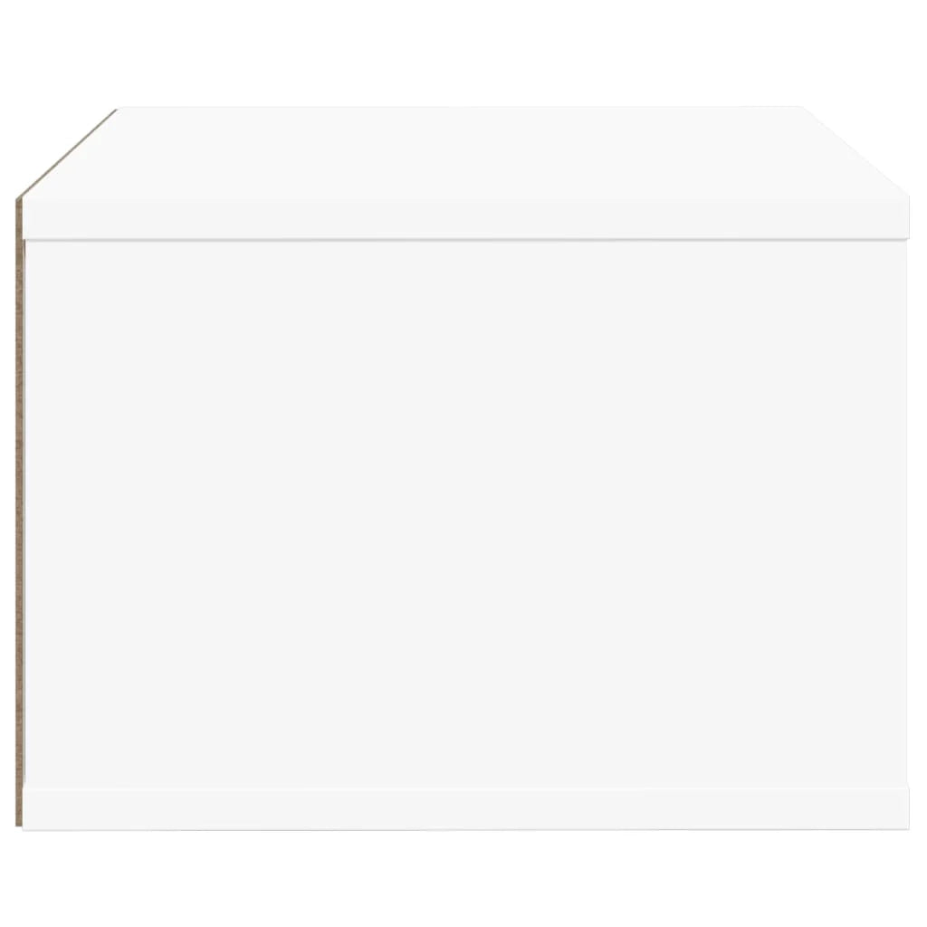 Supporto per stampante tavolo mobile per ufficio 40 x 32 x 22,5 cm legno ingegnerizzato bianco 02_0044726