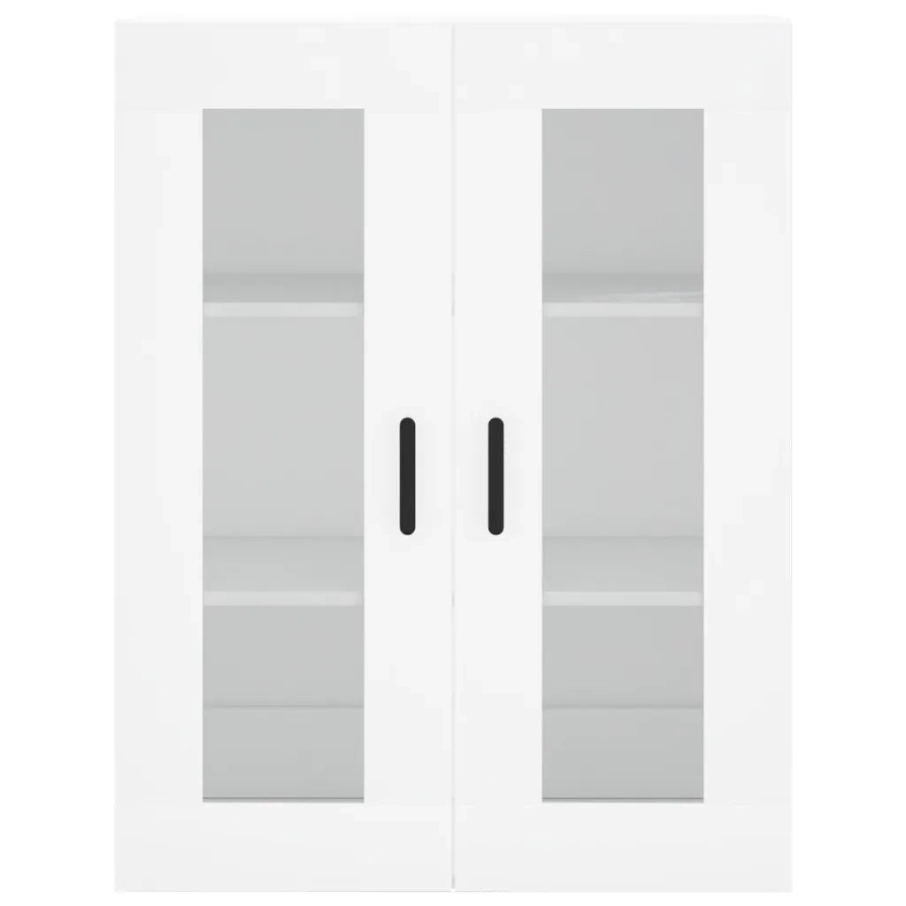Credenza Bianca 69,5x34x180 cm in Legno Multistrato 3198537