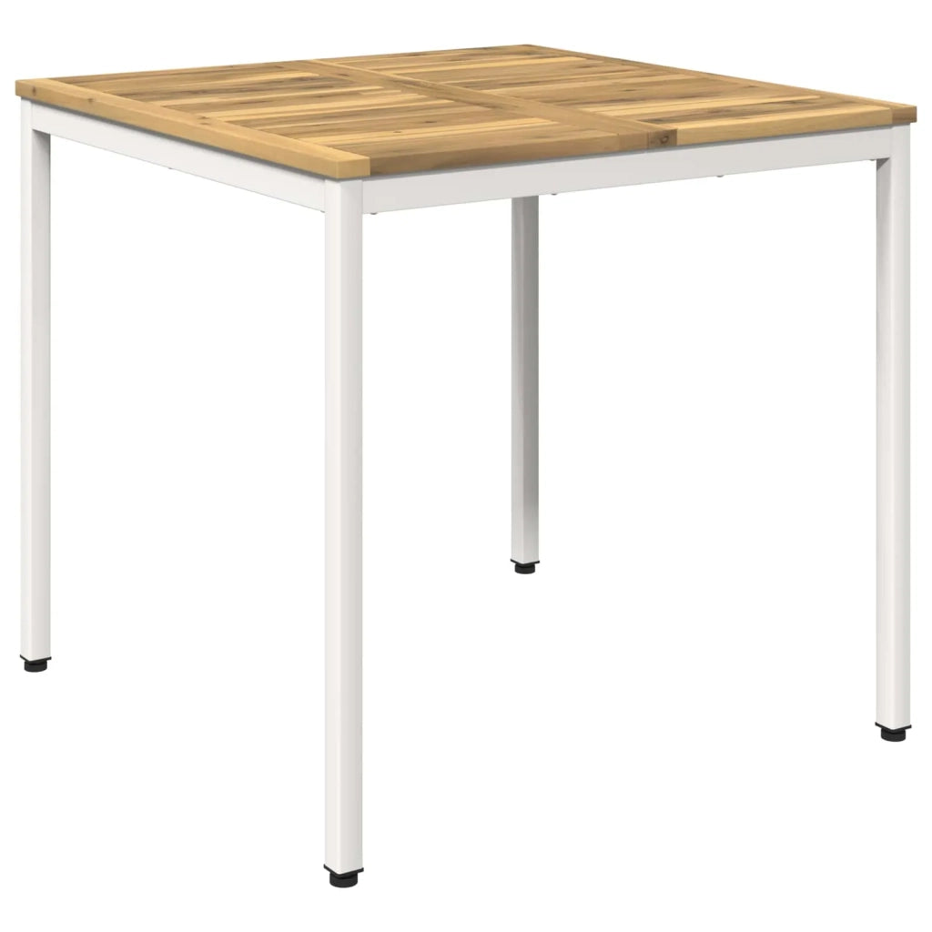 Tavolo da cena da giardino Bianco 80 x 80,5 x 75 cm 901759