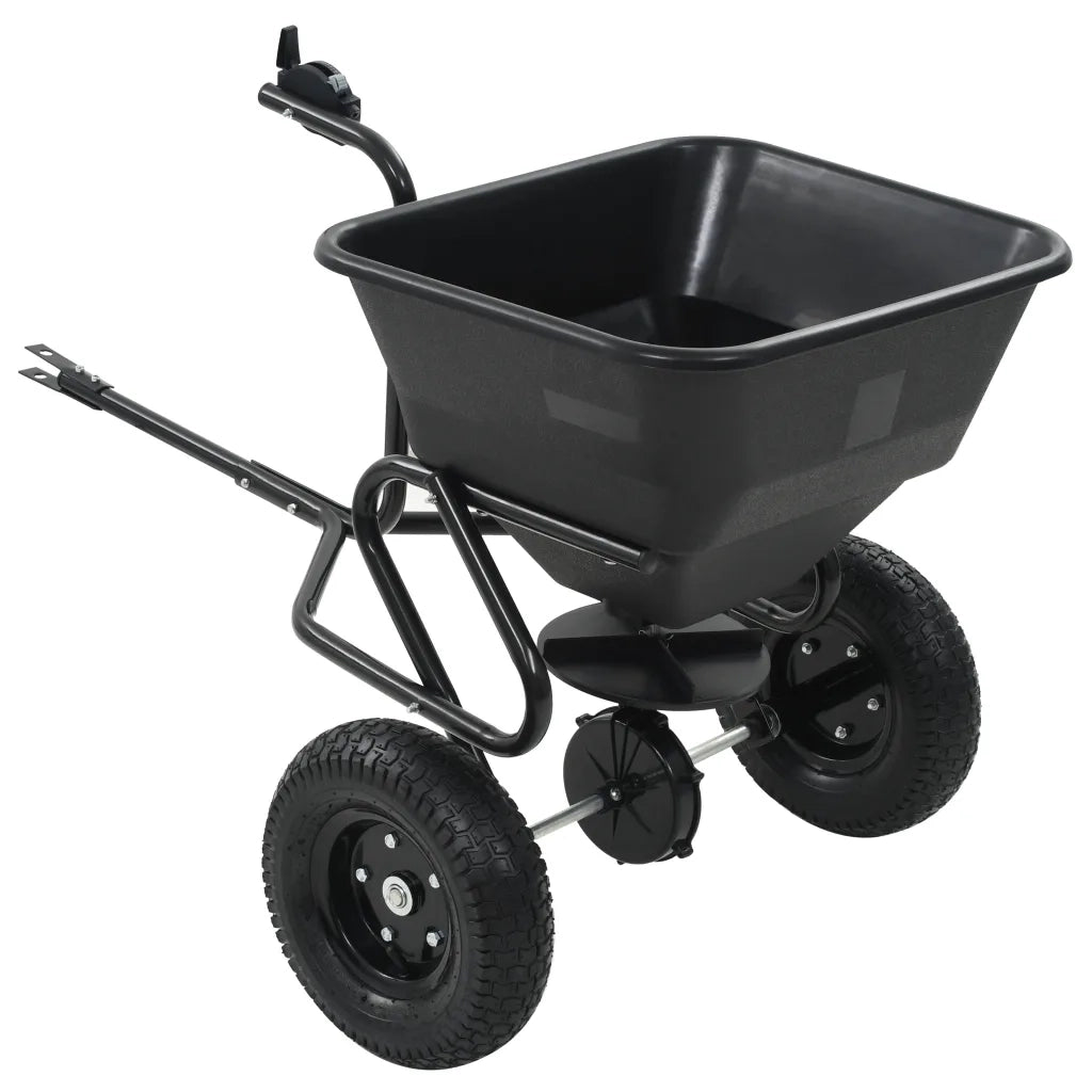 Spargisale Trainabile in PVC e Acciaio 125x74x79 cm 45 L cod mxl 76401