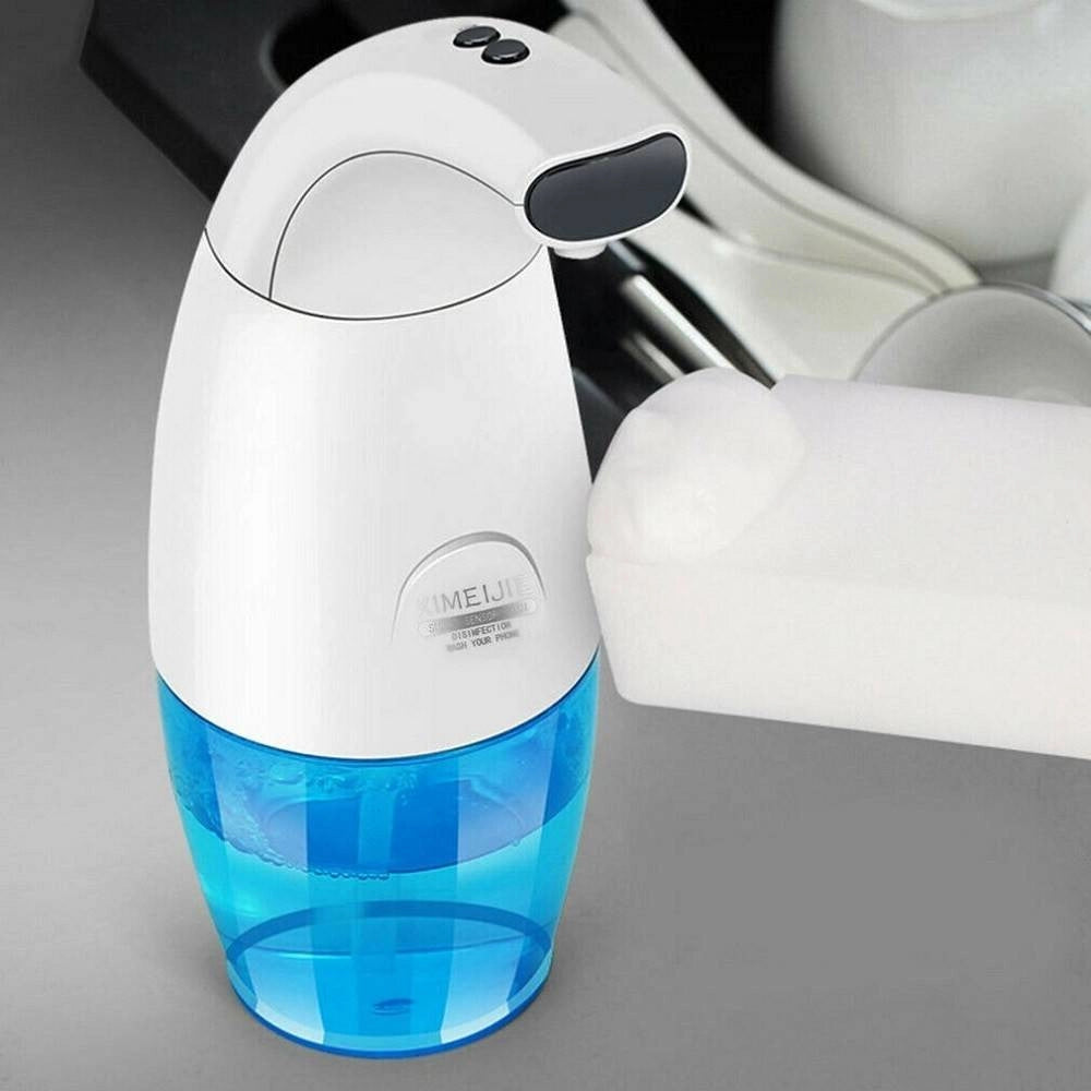 Trade Shop - Dispenser Erogatore Automatico Sapone Gel Schiuma 340ml Con Sensore A Infrarossi -