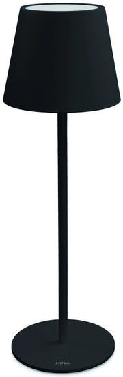 Ecolight LAMPADA DA TAVOLO A LED NINA RICARICABILE 1,8 W - 180 lumen - 3.000K Col. Nero