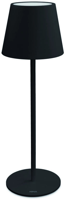 Ecolight LAMPADA DA TAVOLO A LED NINA RICARICABILE 1,8 W - 180 lumen - 3.000K Col. Nero