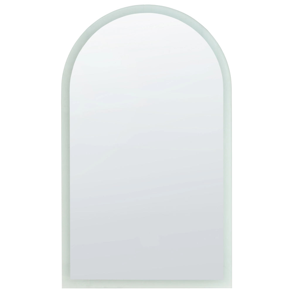 Specchio a LED da parete senza contatto, 100 x 60 cm, moderno e contemporaneo, per bagno, trucco e camera da letto
