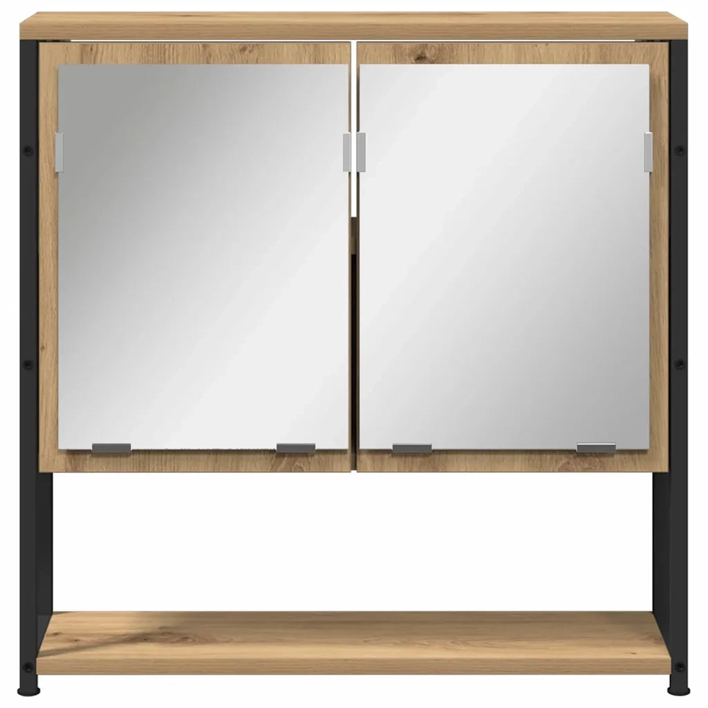vidaXL Set di mobili per il bagno 3 pcs Marrone 80 x 30 x 60 cm