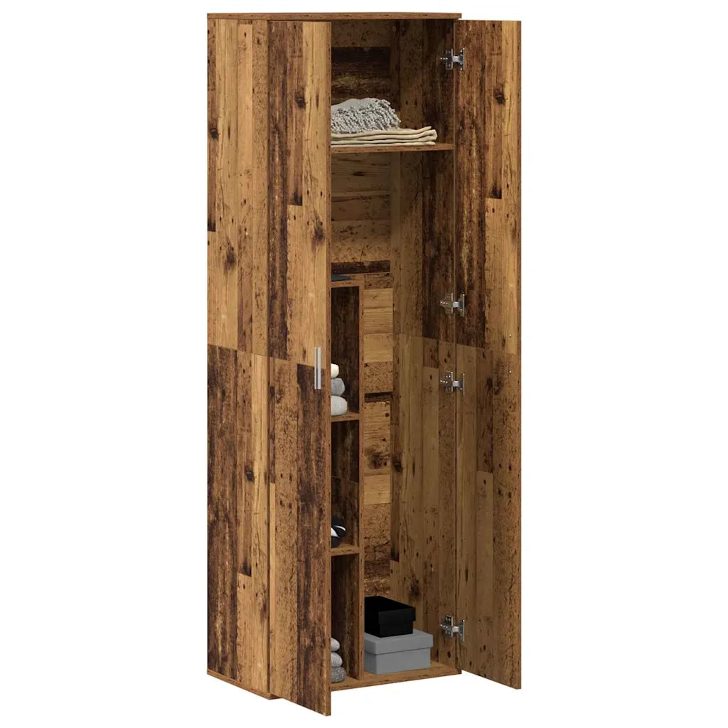 Alto mobile Legno vecchio 60 x 35 x 180 cm Legno multistrato 3365567