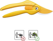 Snoeischaar per Potatura di Rami - 20 cm, Strato Antiscivolo, Acciaio di Carbone, Maniglie Robuste