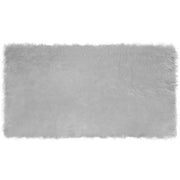 Tappeto in finta TAFALLA | Tappeto del soggiorno Grigio 60 x 110 cm Poliestere