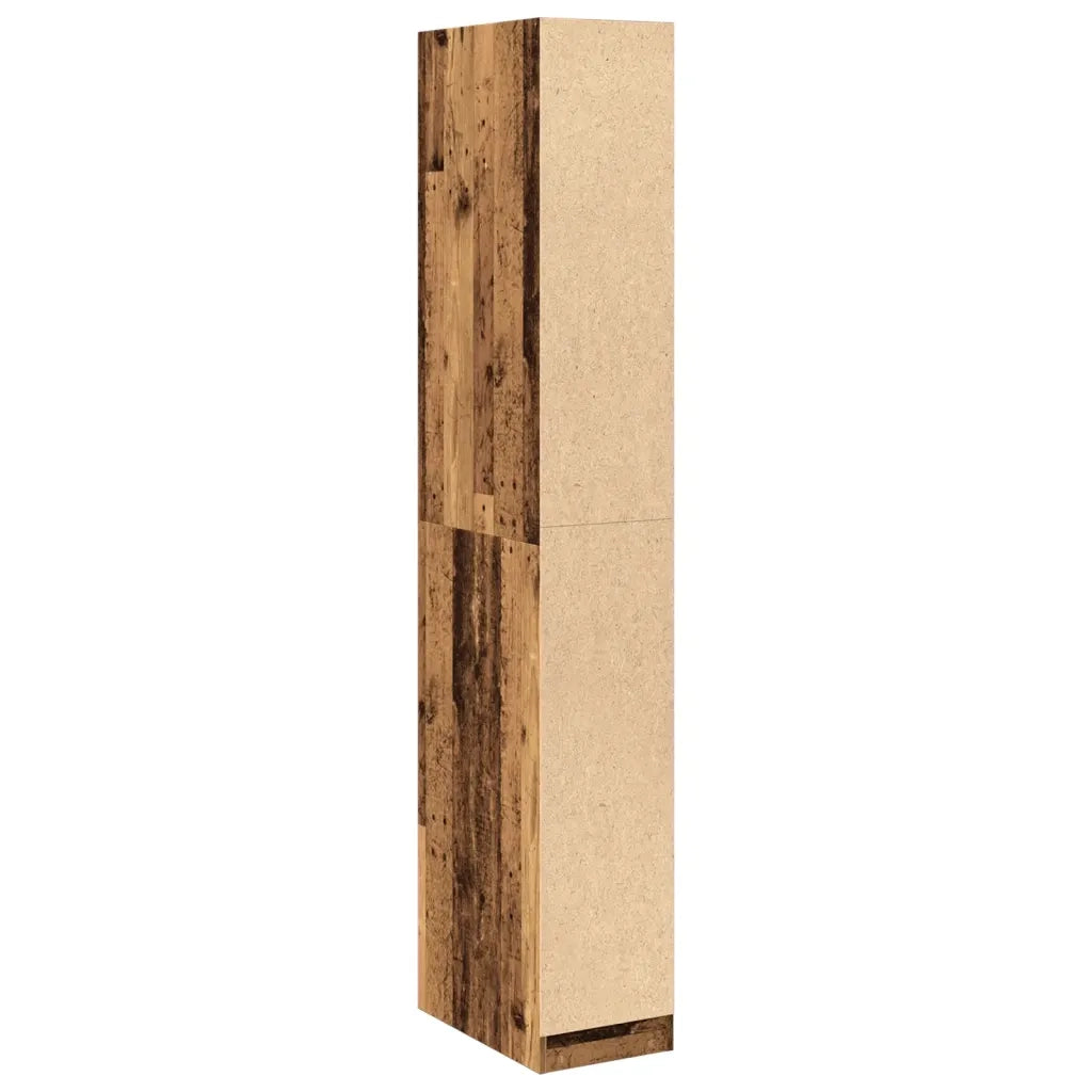 Armadio Legno Antico 30x50x200 cm in Legno Multistrato CFW8498244