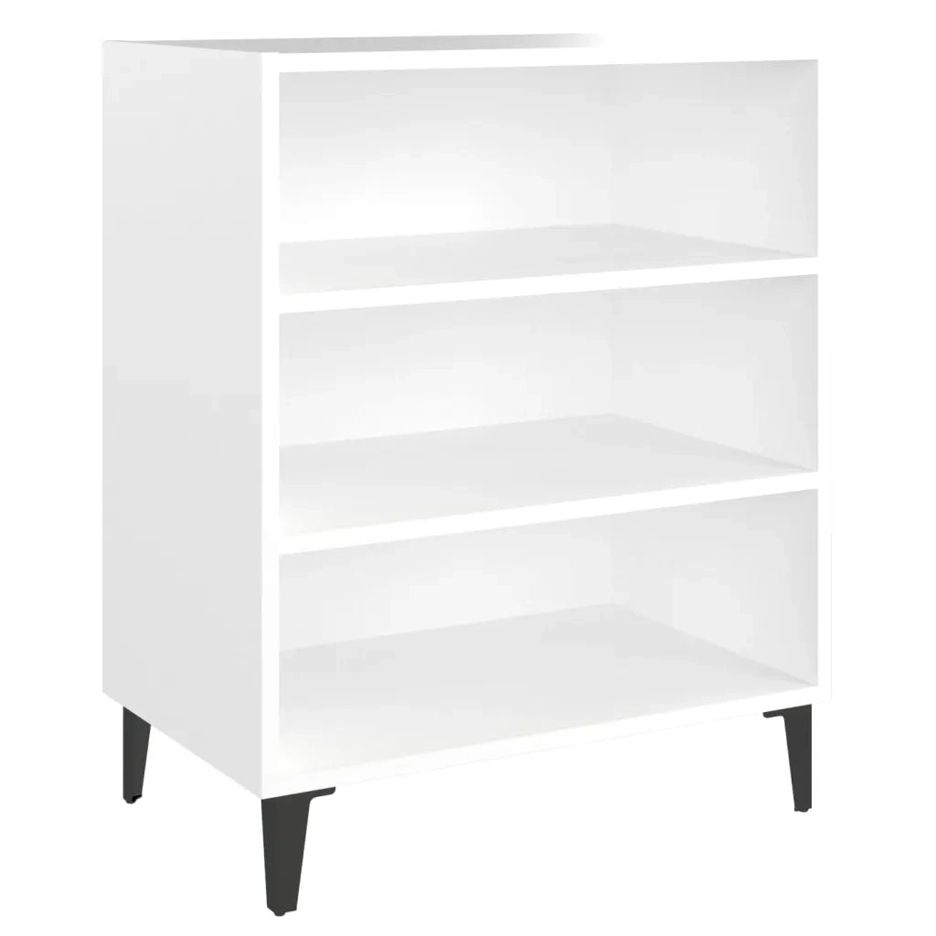 Credenza-Buffet-Armadio da cucina Bianca 57x35x70 cm in Legno Multistrato 912627
