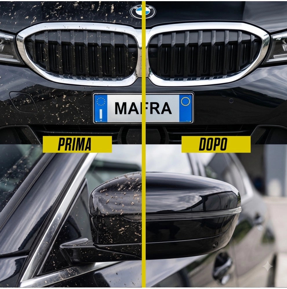 Mafra killer detergente spray per auto elimina macchie e insetti e moscerini 500 ml