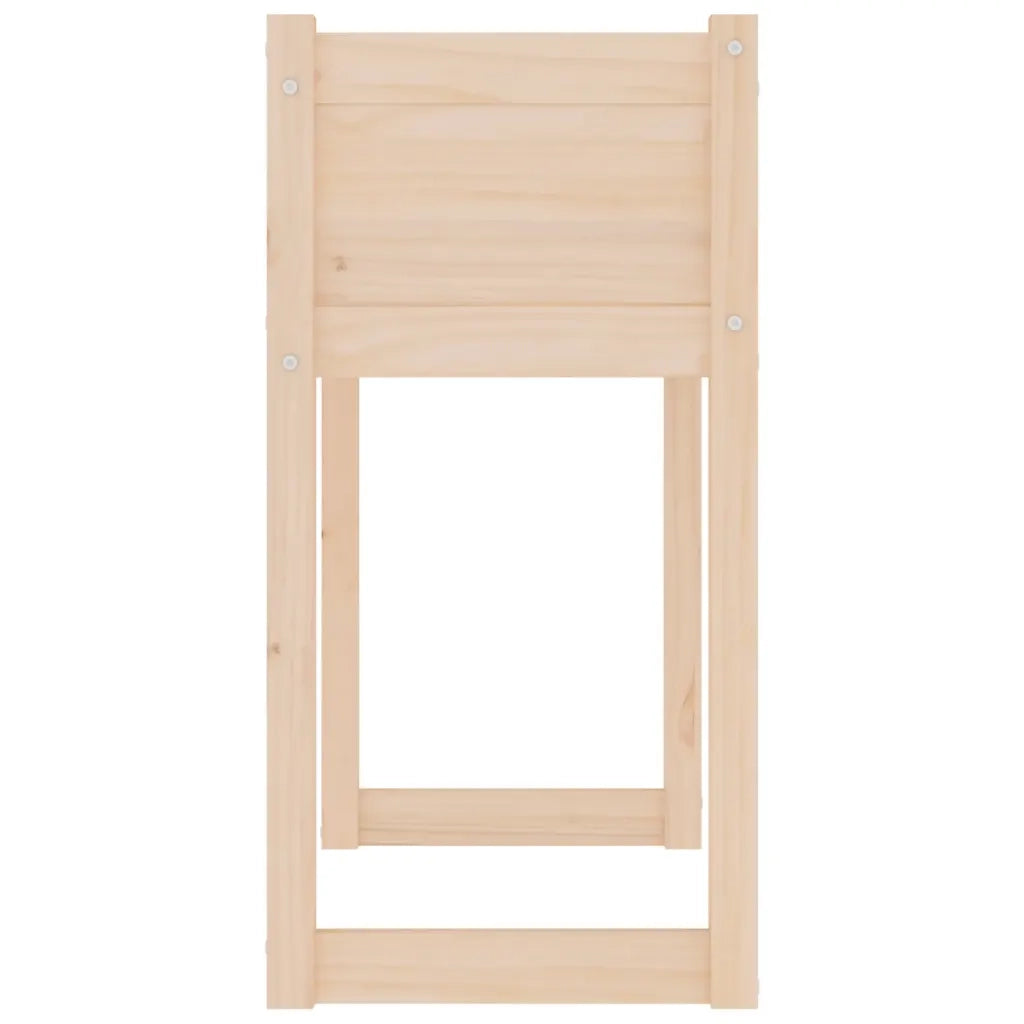 Fioriera | Cassetta per fiori | Vaso 78x40x81 cm in Legno Massello di Pino