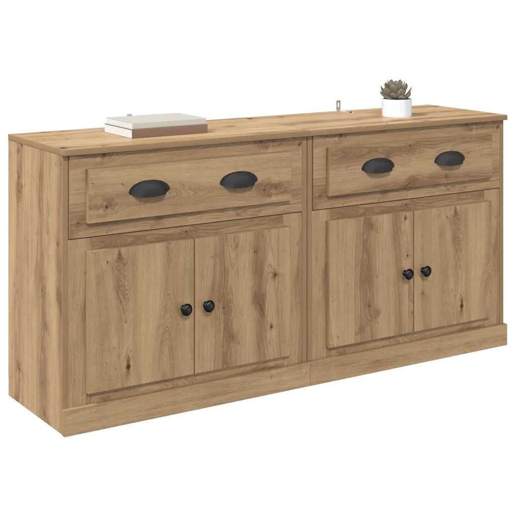 Credenza | Sideboards 2 pcs Rovere artigianale 70 x 35,5 x 67,5 cm