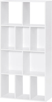 Libreria Scandinava - scalinata moderna - telaio robusto - ideale per libri e decorazione - stile e funzionale - bianco - 60x20x120 cm