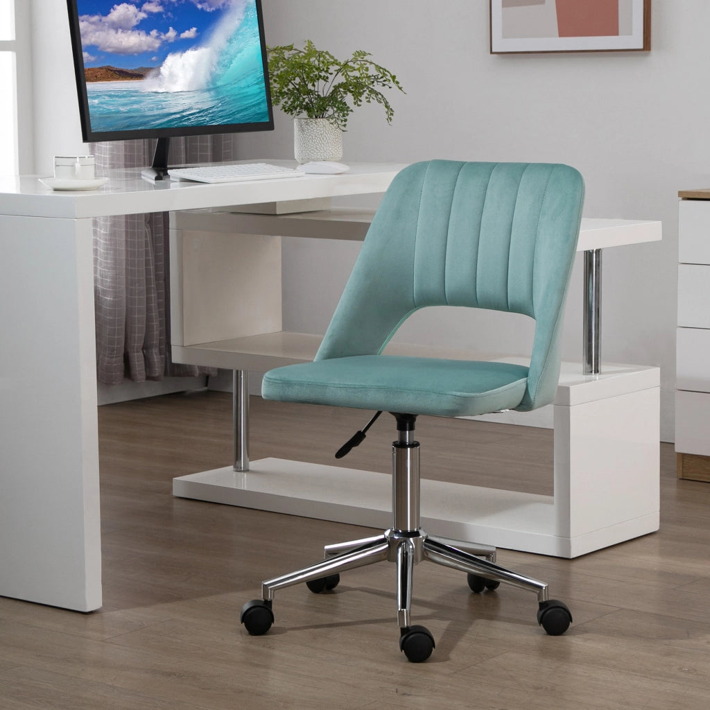 Sedia da ufficio regolabile in altezza ¨C zephmum ¨C verde 49x60x79-91 cm