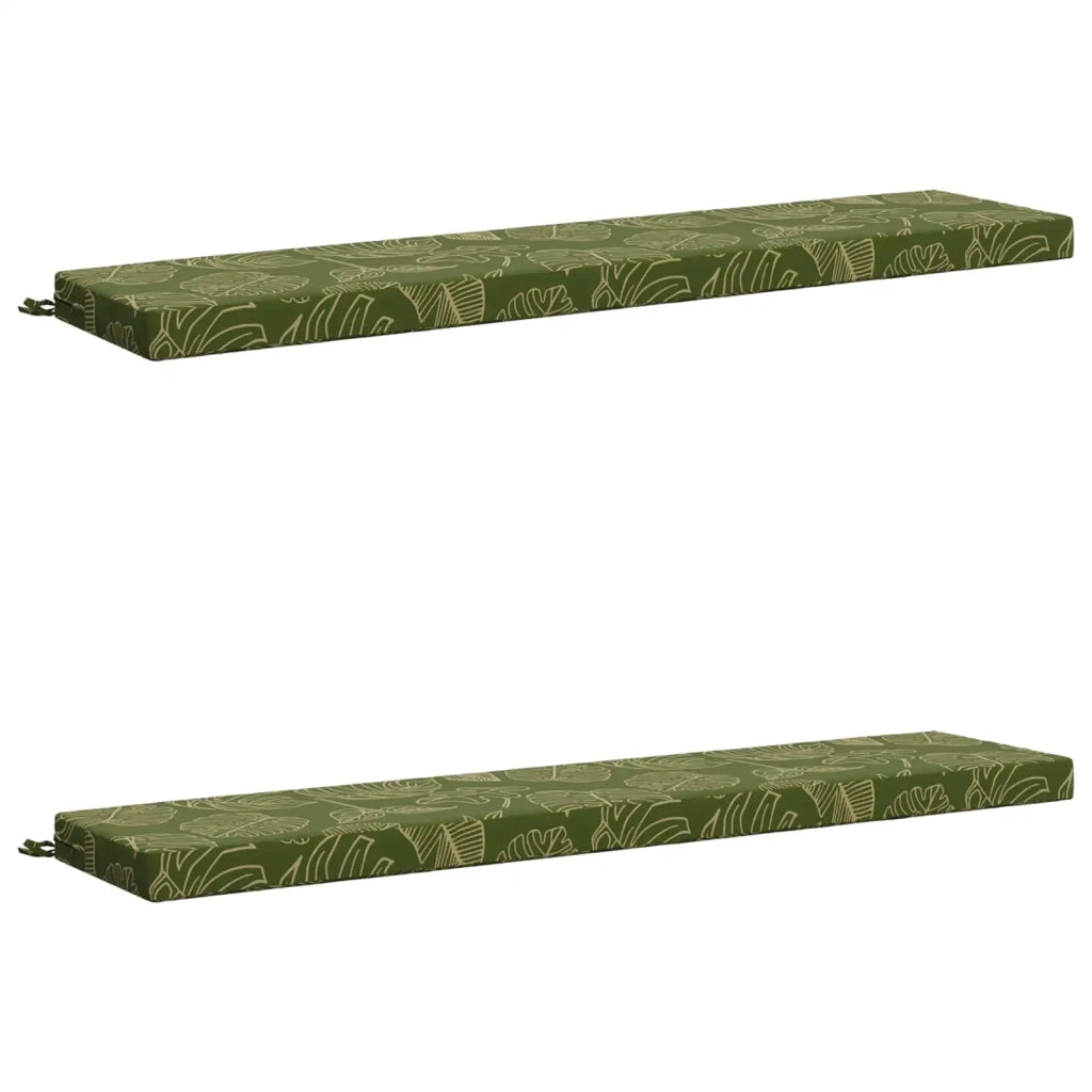 Cuscini per Panchina a 2 Pezzi SOEST 2 pz 100% Poliestere 949995
