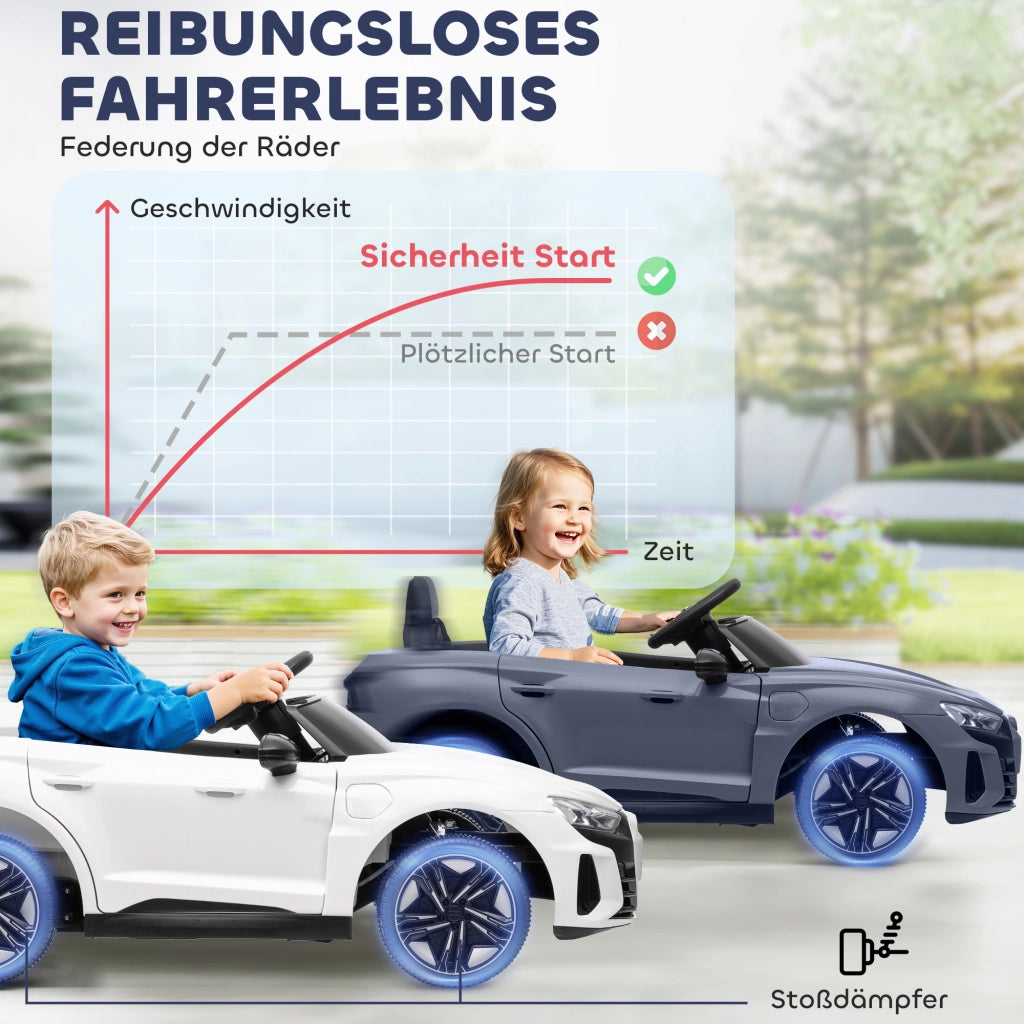 Auto elettrica per bambini con telecomando ¨C zephmum ¨C Grigio