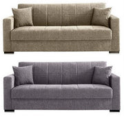 DIVANO LETTO PRONTOLETTO NORA CM. 210x80x90H COLORE BEIGE O GRIGIO