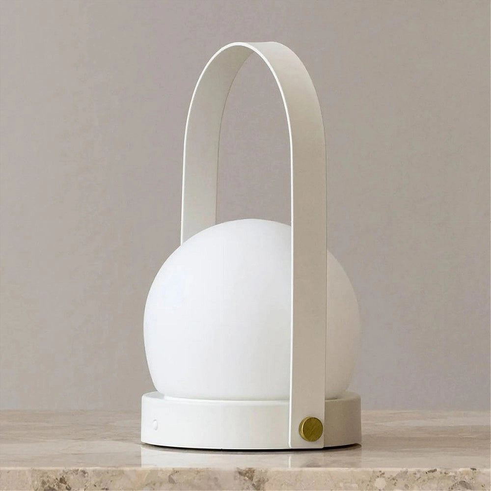 Trade Shop - Lampada Led Da Tavolo Ricaricabile Portatile Lume 3 Colorazioni Di Luce D29-b3c -