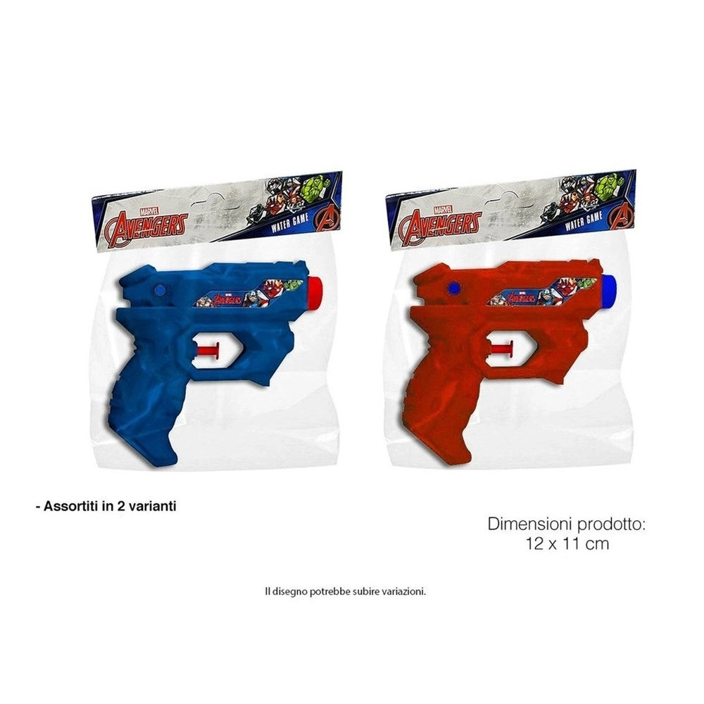 Trade Shop - Pistola Ad Acqua Giocattolo Avengers Per Bambini Serbatoio Da 100 Ml 2 Colori 218397 -