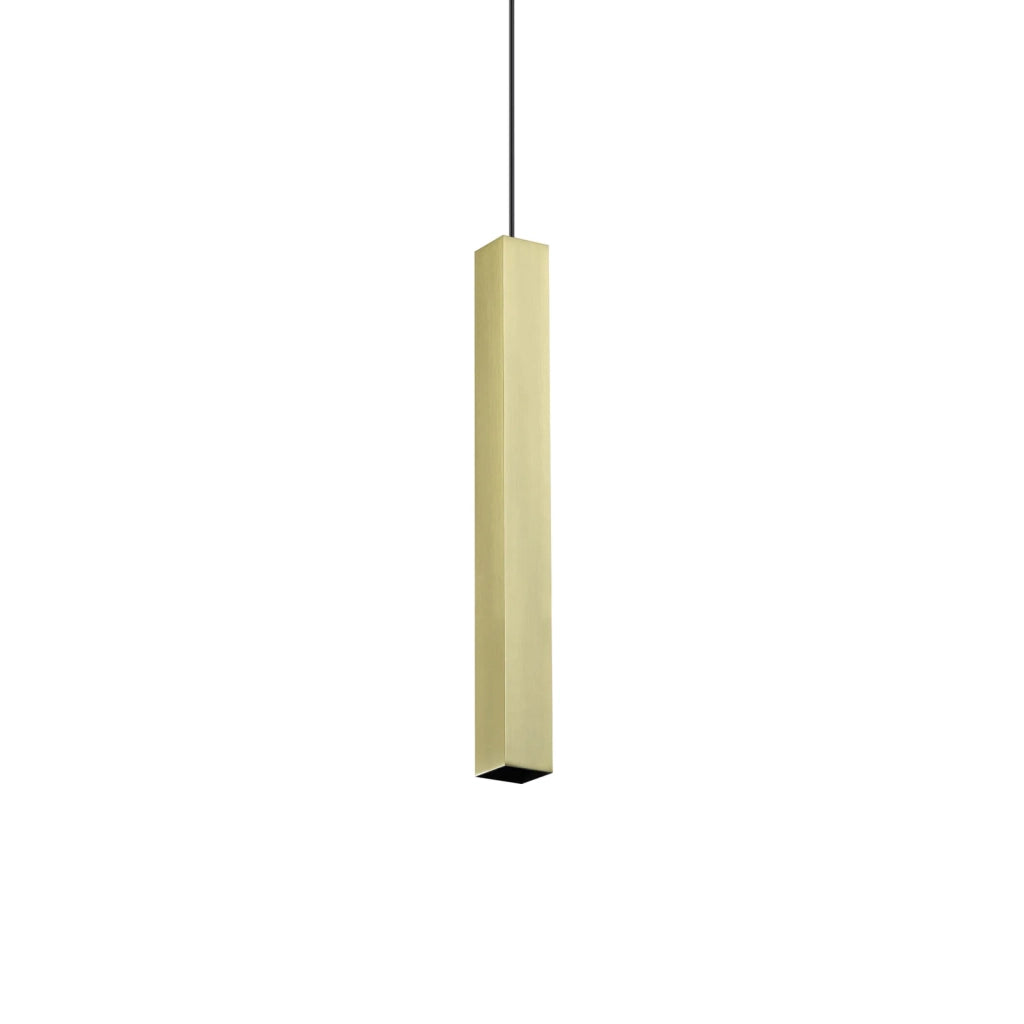 Lampada A Sospensione Look 1 Luce Gu10 Ottone