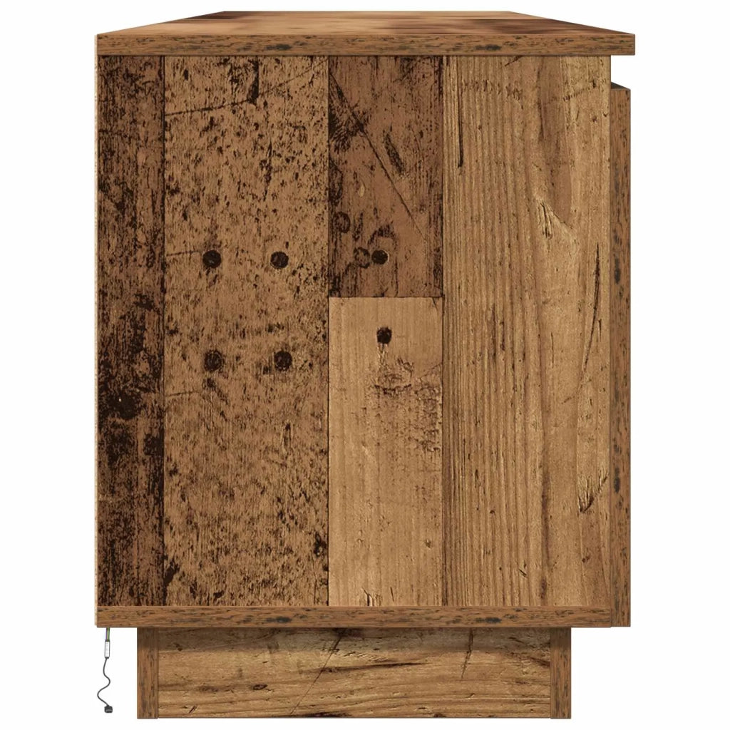 Mobile TV-Credenza per TV Legno vecchio 180 x 38 x 49 cm Legno multistrato