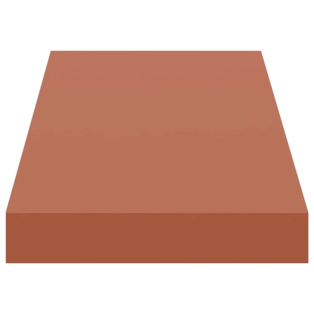 Scaffale da parete 2 pcs Rosso 60 x 23 x 4 cm Legno multistrato