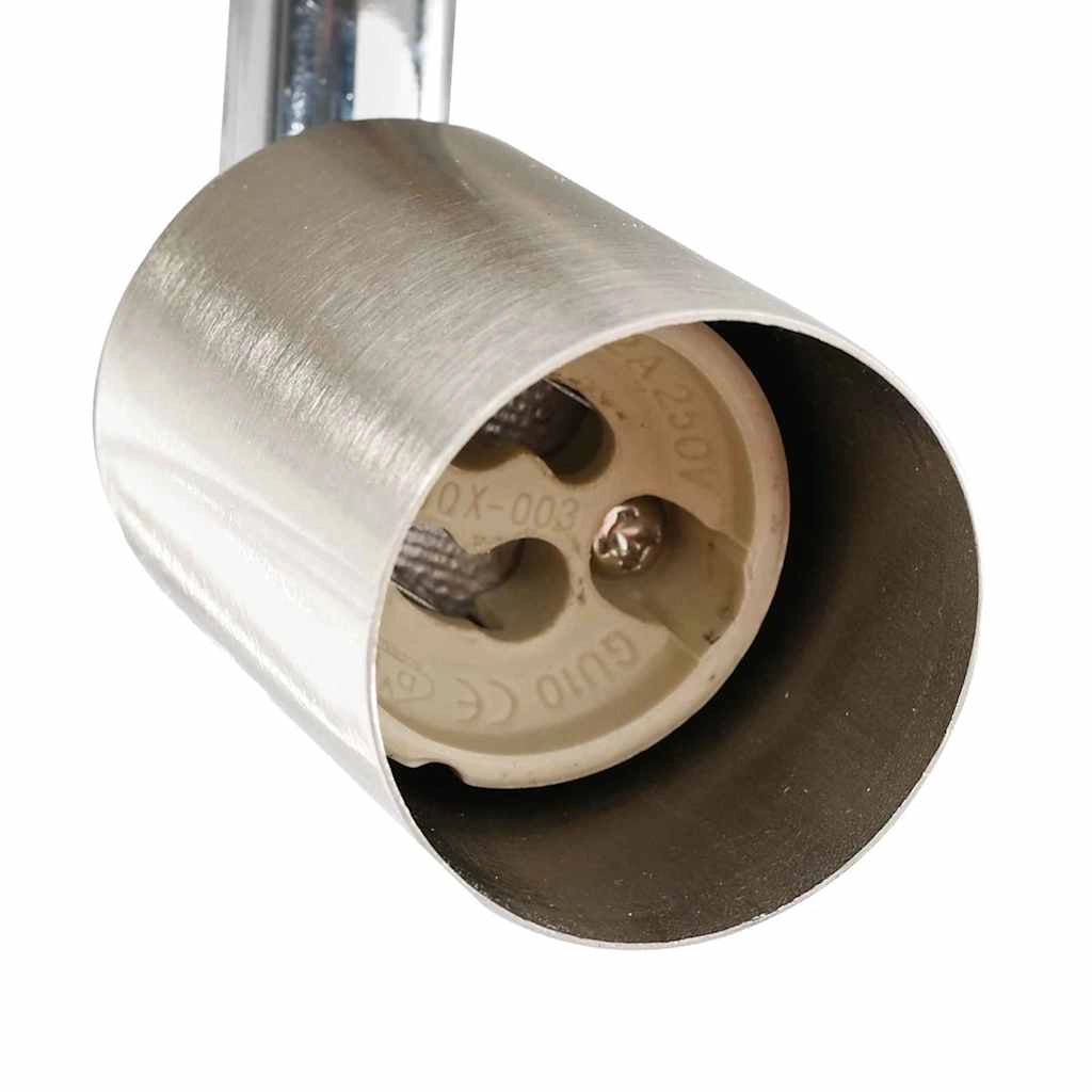 Moderno faretto da soffitto girevole 29 x 29 x 11 cm versatile ed elegante in acciaio nichelato 02_0058327