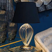 Savann, Lampada da Tavolo Necessaria 1 Lampadina, Nero