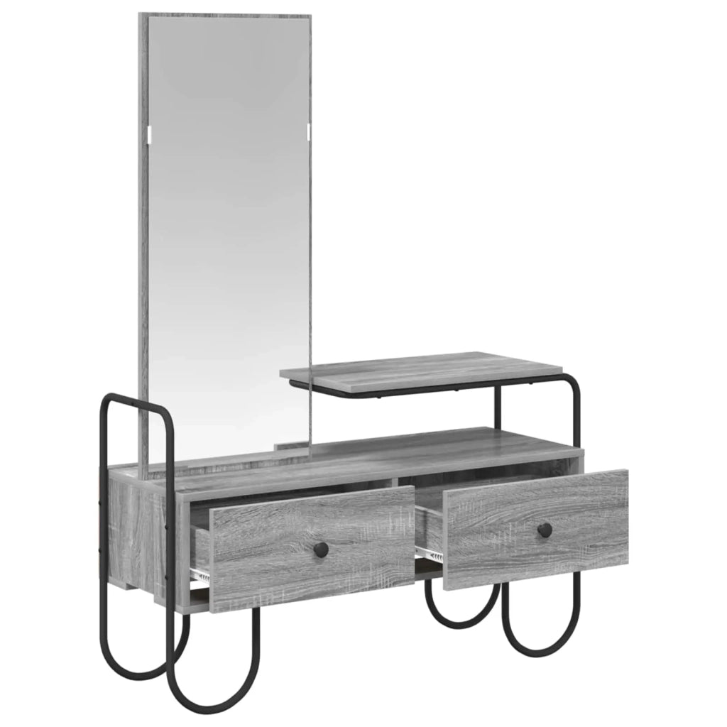Tavolo da Trucco Sonoma grigio Legno ingegnerizzato 8007686