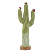 Scultura Cactus, Multicolore, Poliresina, 16,5x11x45 cm