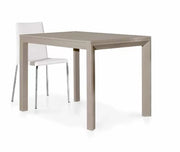 Tavolo moderno rettangolare tortora allungabile 130x85 h77 (690) - Mobili 2G