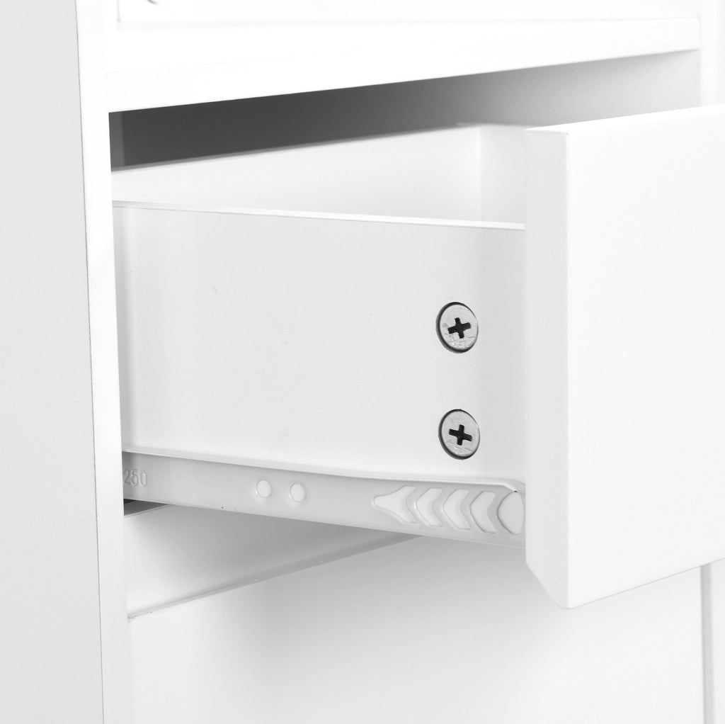 Appendiabiti da ingresso multifunzione con panca imbottita e pannello forato; bianco; H180x100x35 cm in MDF