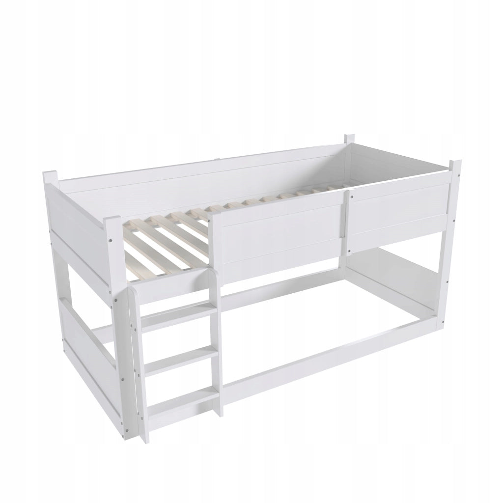 Letto a castello in legno - Xylo - 90x200 - Bianco
