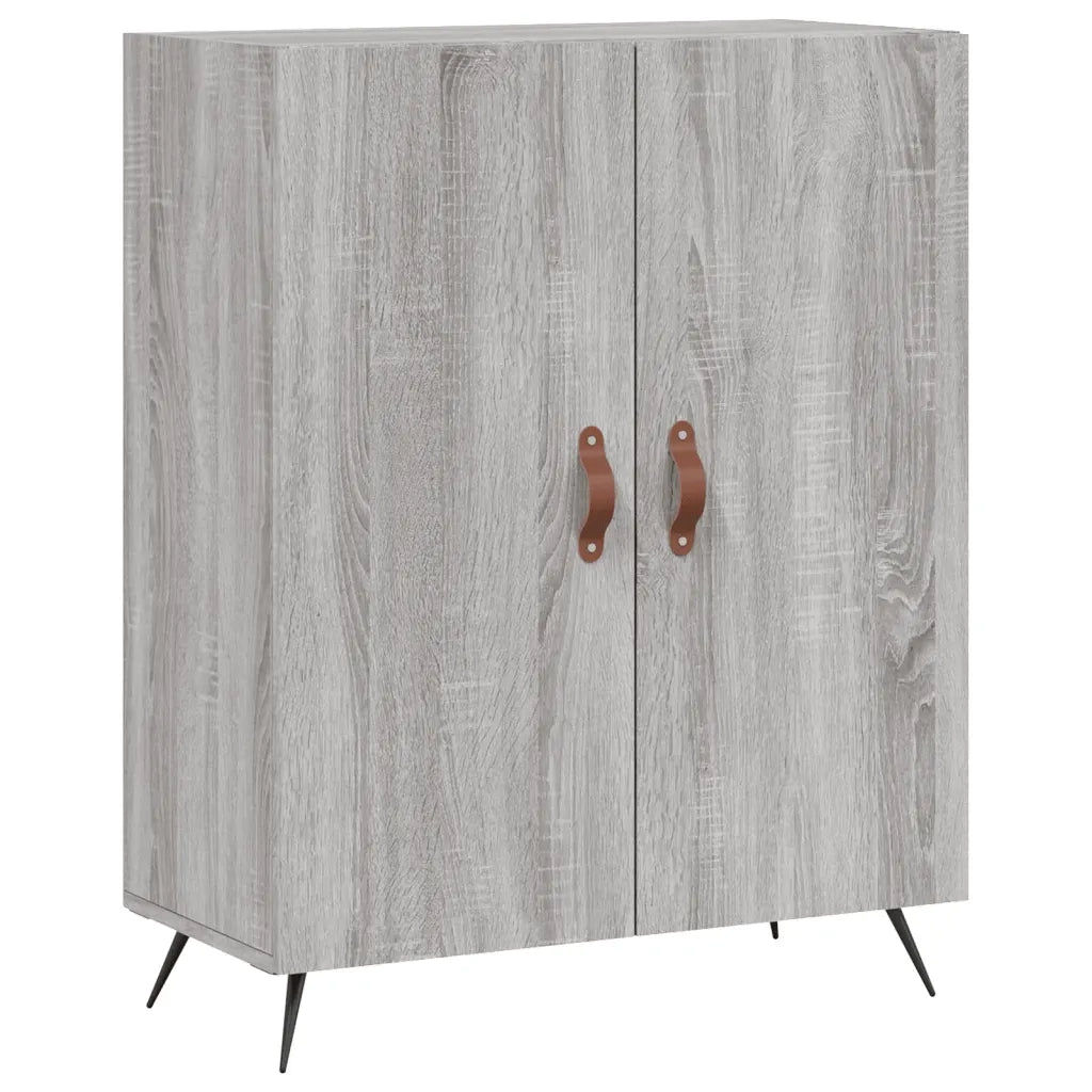Credenza Grigio Sonoma 69,5x34x180 cm in Legno Multistrato 3189227