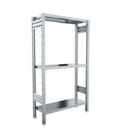 SCAFFALATURA metallica da magazzino Zincata cm. 120x80x150h