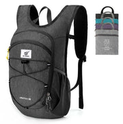 Borsa da Viaggio Compatta 15L Ripiegabile Zaino da Giorno Zaino da Viaggio Leggero per Uomo e Donna