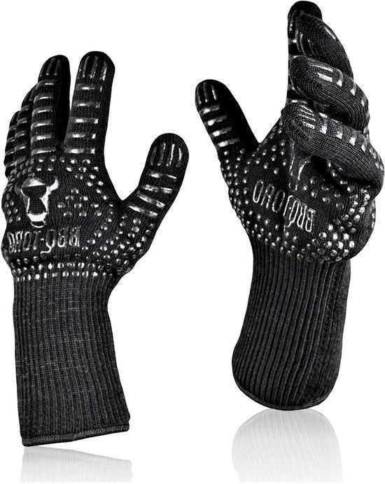 Manopole per Barbecue - Resistenti al Calore fino a 800°C - Manopole Antifiamma - Set a 2 pezzi di Manopole per Griglia BBQ - Proprietà Antiscivolo accessori per barbecue
