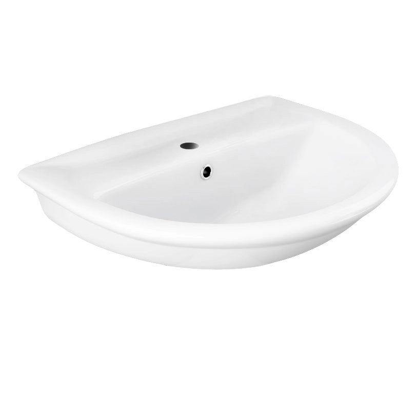 Lavabo sospeso in ceramica 65 cm Rak Ceramics Karla - Bianco