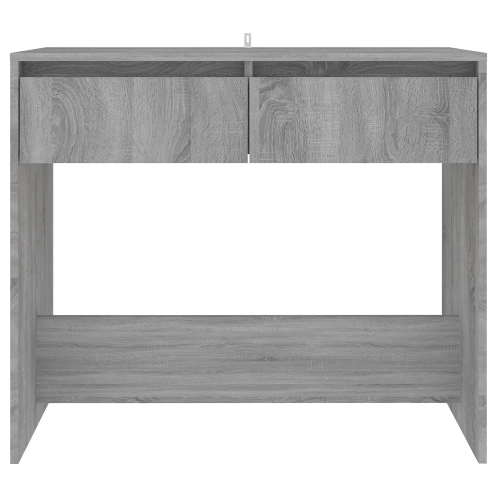 Tavolo Consolle Grigio Sonoma 89x41x76,5 cm in Acciaio cod mxl 17601
