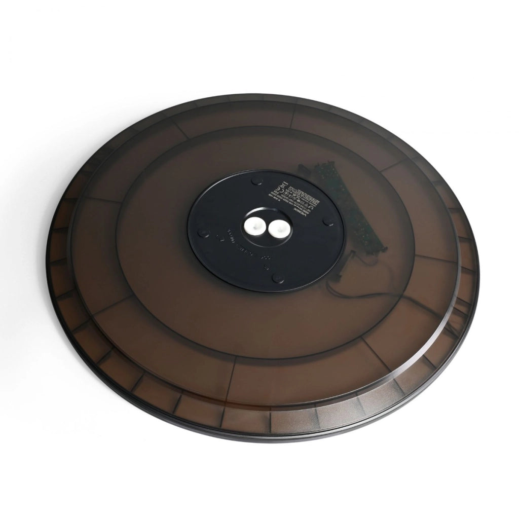 Plafoniera LED rotonda nera 50cm CCT 44W IP54 Videx