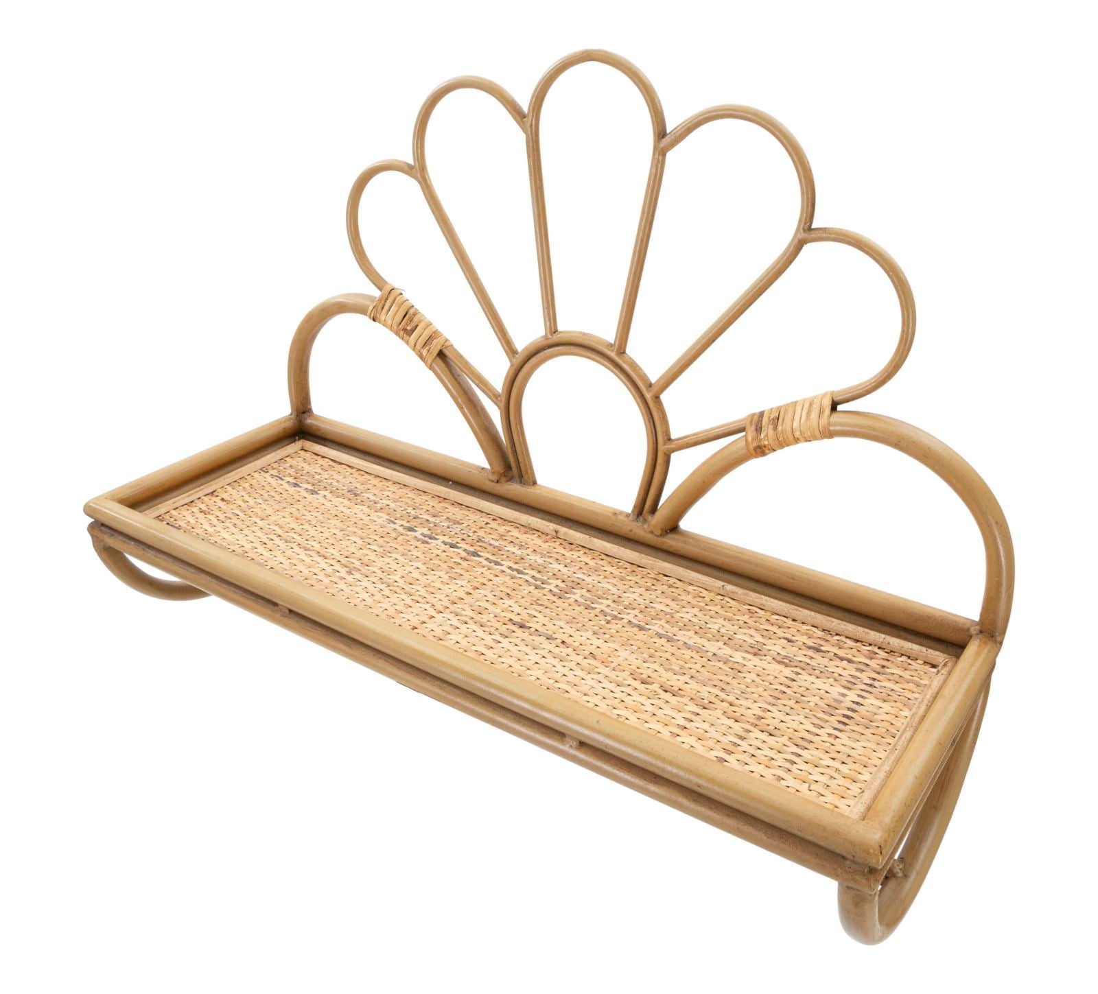 Mensola Panama 55x20,3x39,5 cm in Rattan