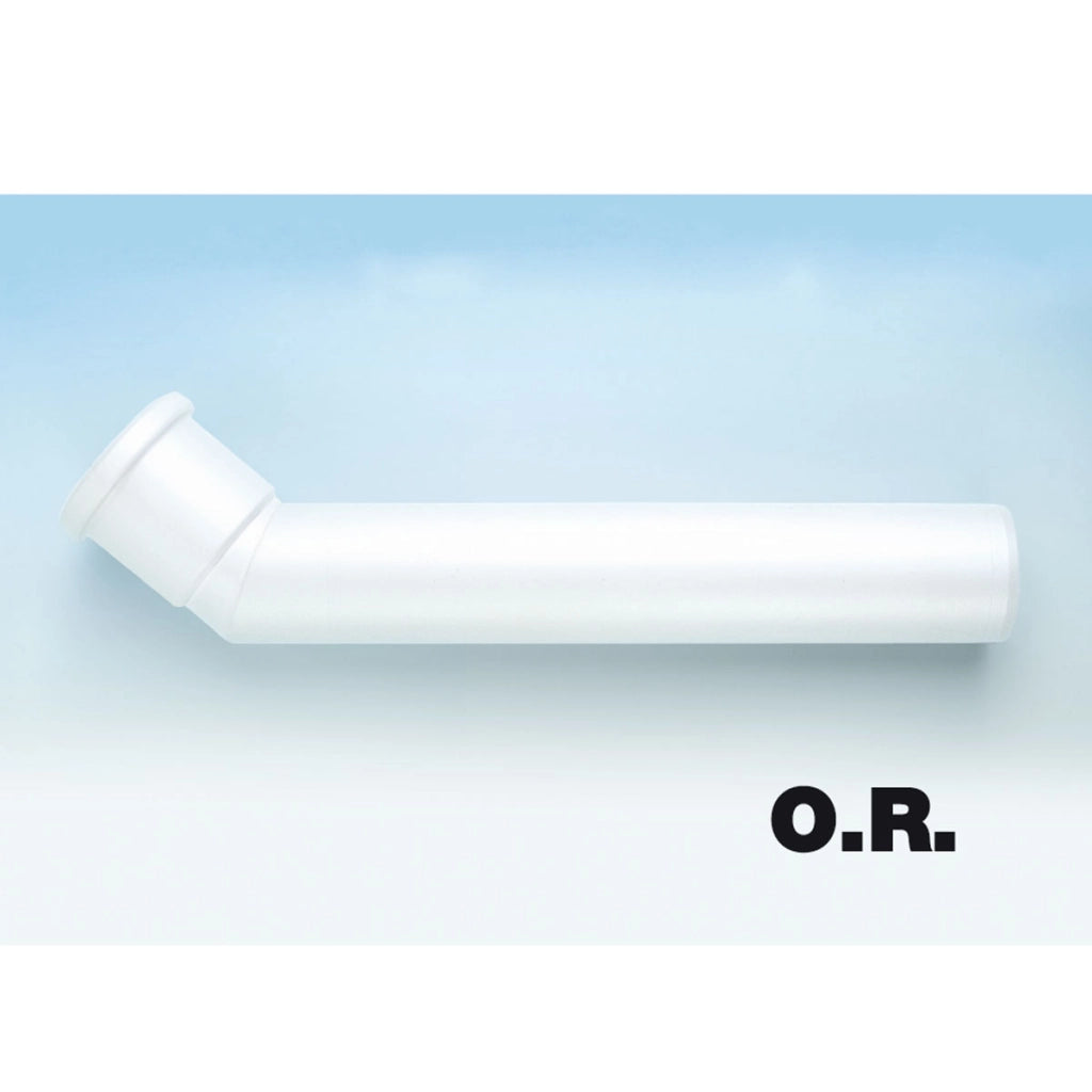 PROLUNGA JOLLY CURVA 45  ° DIAM. 40X225- Diam. 40 x 225 mm- LIRA