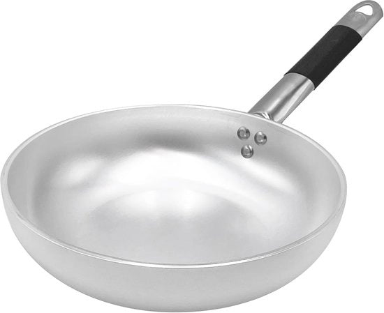 Piatto Radiante in Alluminio - 24 cm - Per Cucina Multifunzionale - 1 pezzo - Argento