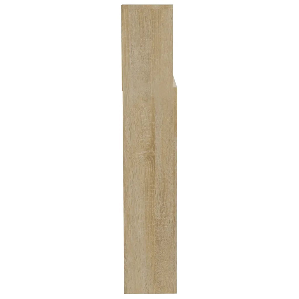 Testiera con Contenitore Rovere Sonoma 200x19x103,5 cm 811892