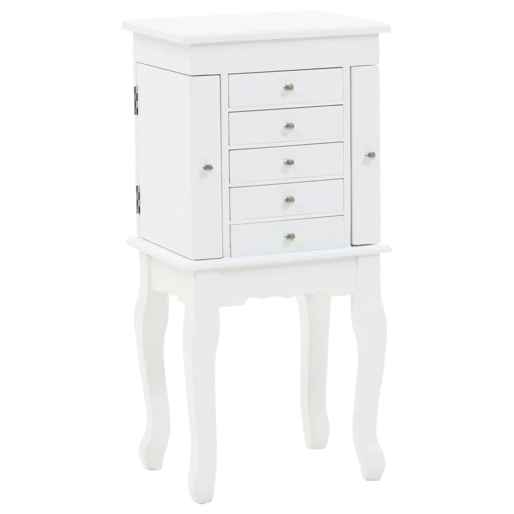 Credenza bianca buffet mobiletto consolle mobiletto portagioielli su gambe 4402050