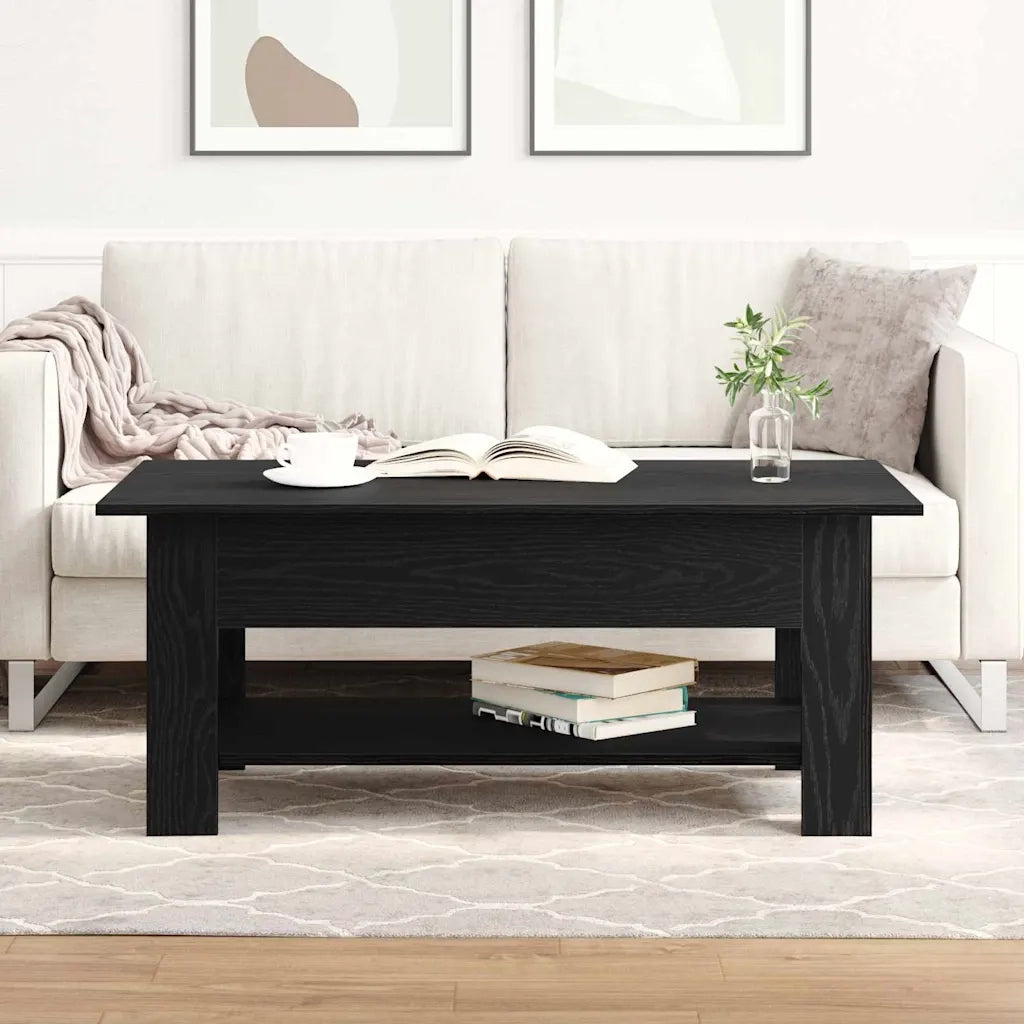 Tavolino da salotto Rovere Nero 102 x 55 x 42 cm 862711
