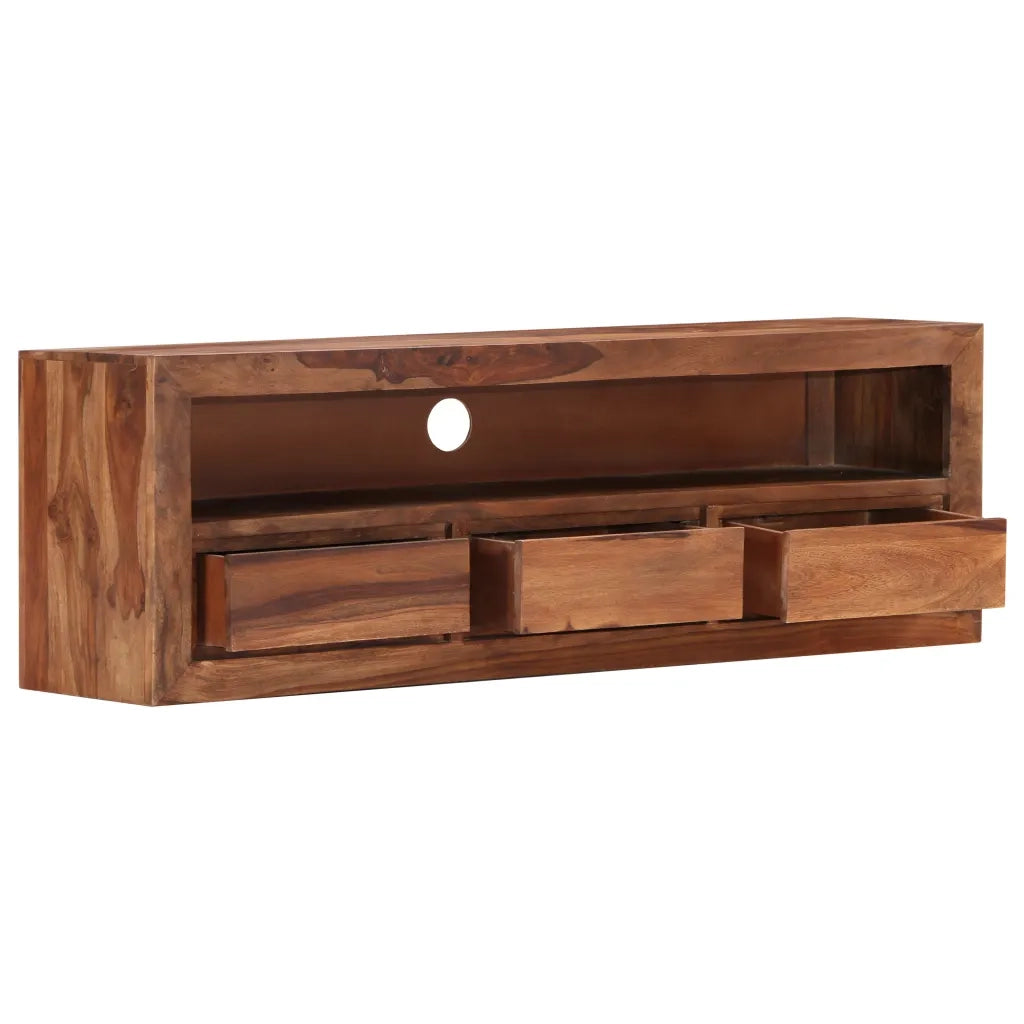 Mobile Porta TV 120x30x40 cm in Legno Massello di Acacia 247703