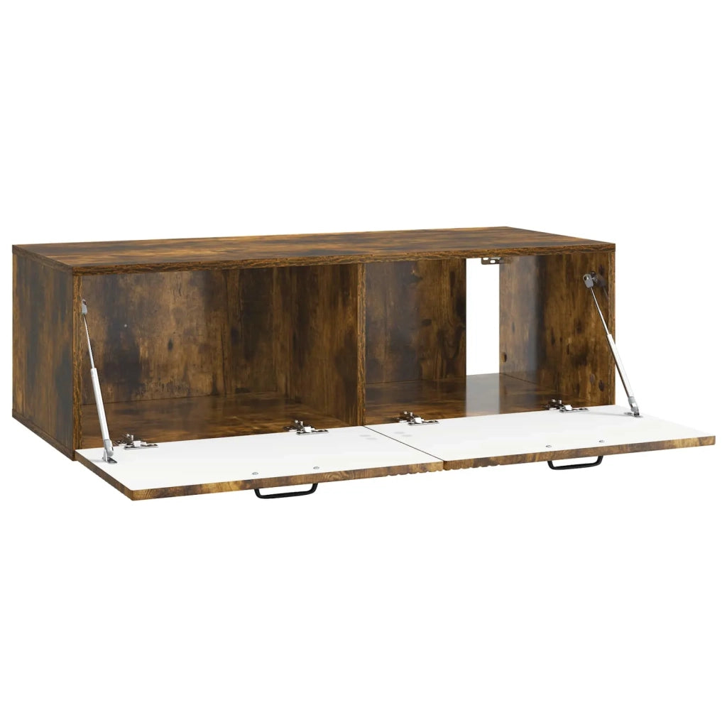 Mobile Porta TV da Muro Rovere Fumo 98 x 41 x 30 cm