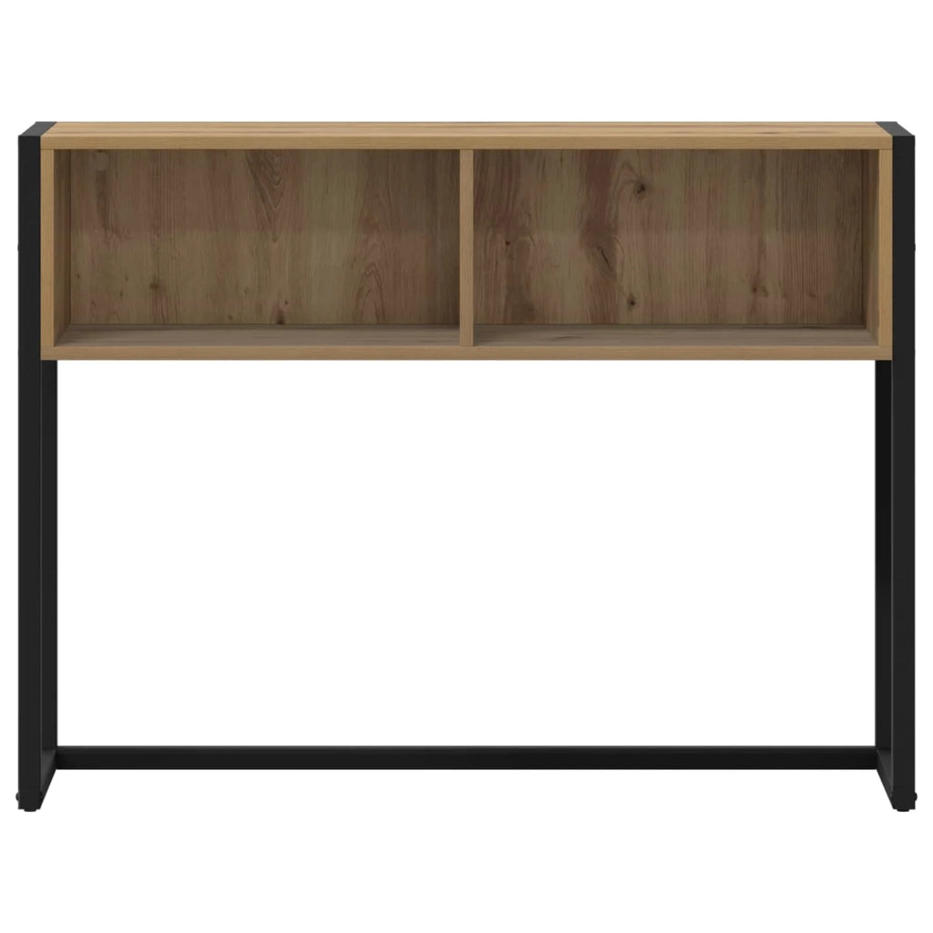 Tavolino | Tavolo laterale Rovere Artigianale 100 x 36 x 75 cm Legno multistrato